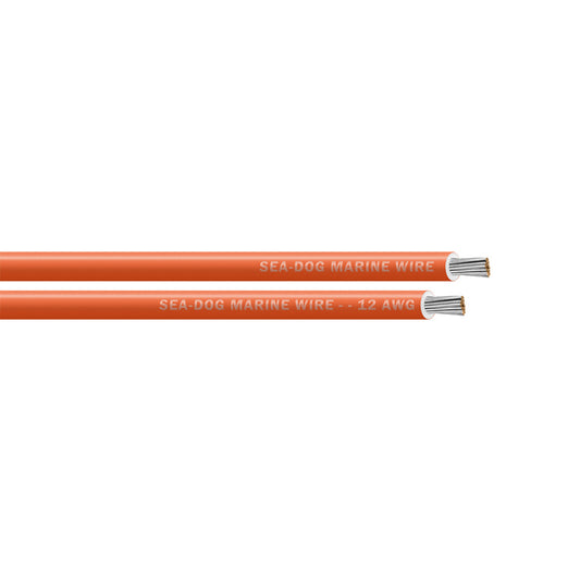 SeaDog 12 AWG Orange Primary Wire  400 8012086