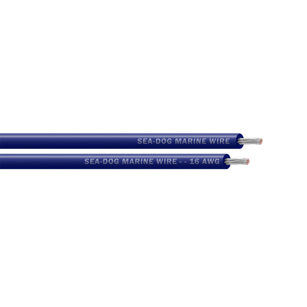 SeaDog 16 AWG Dark Blue Primary Wire  1000 8016069