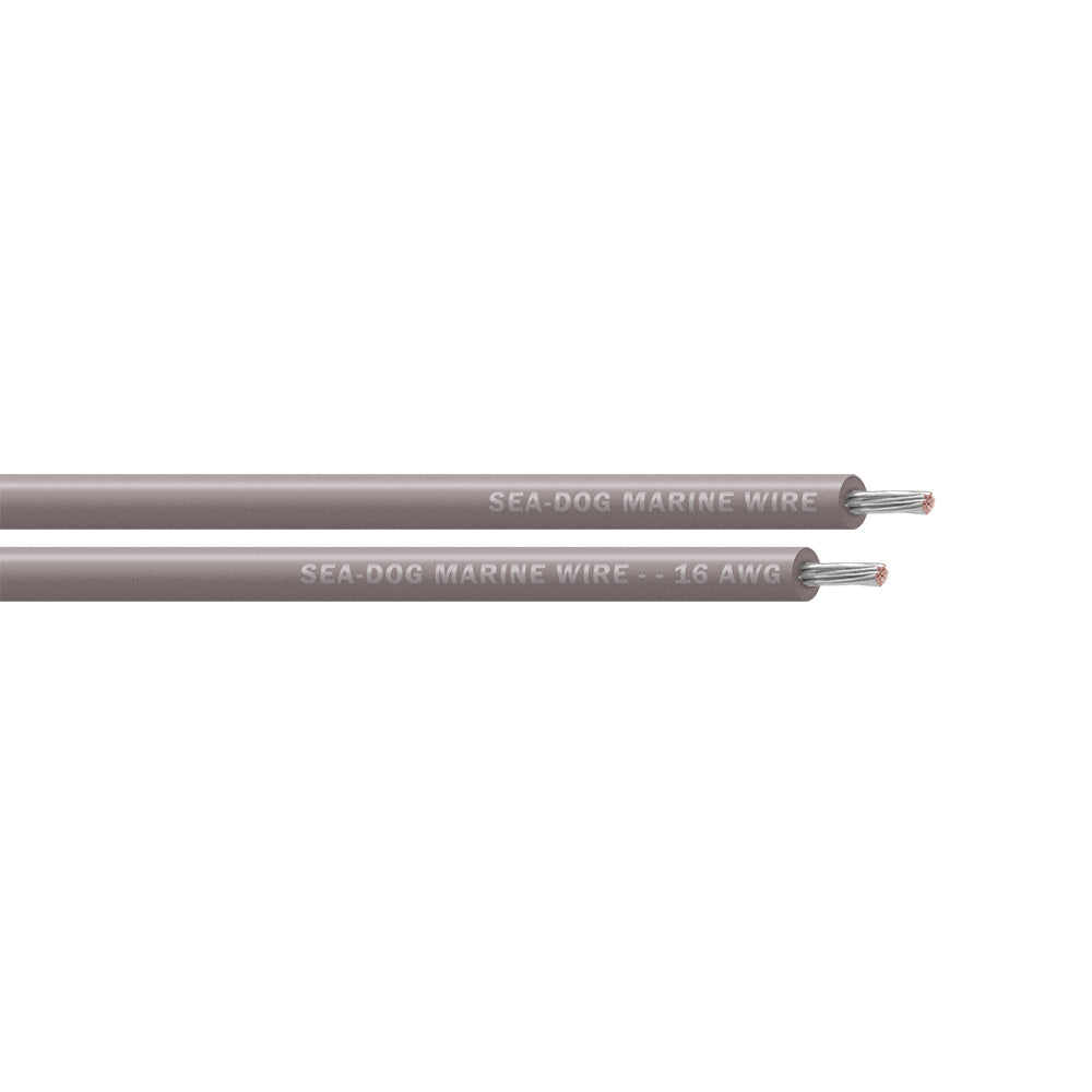 SeaDog 16 AWG Grey Primary Wire  1000 8016119