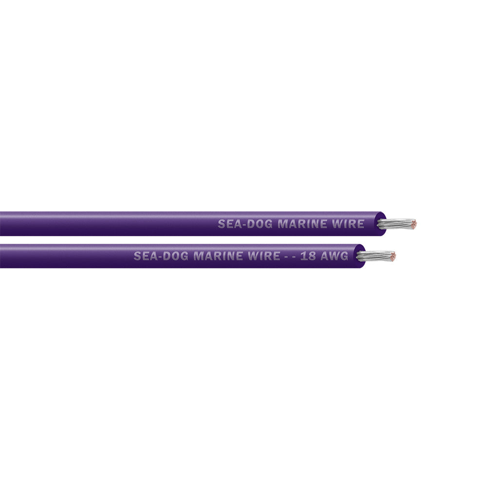 SeaDog 18 AWG Purple Primary Wire  25 8018100