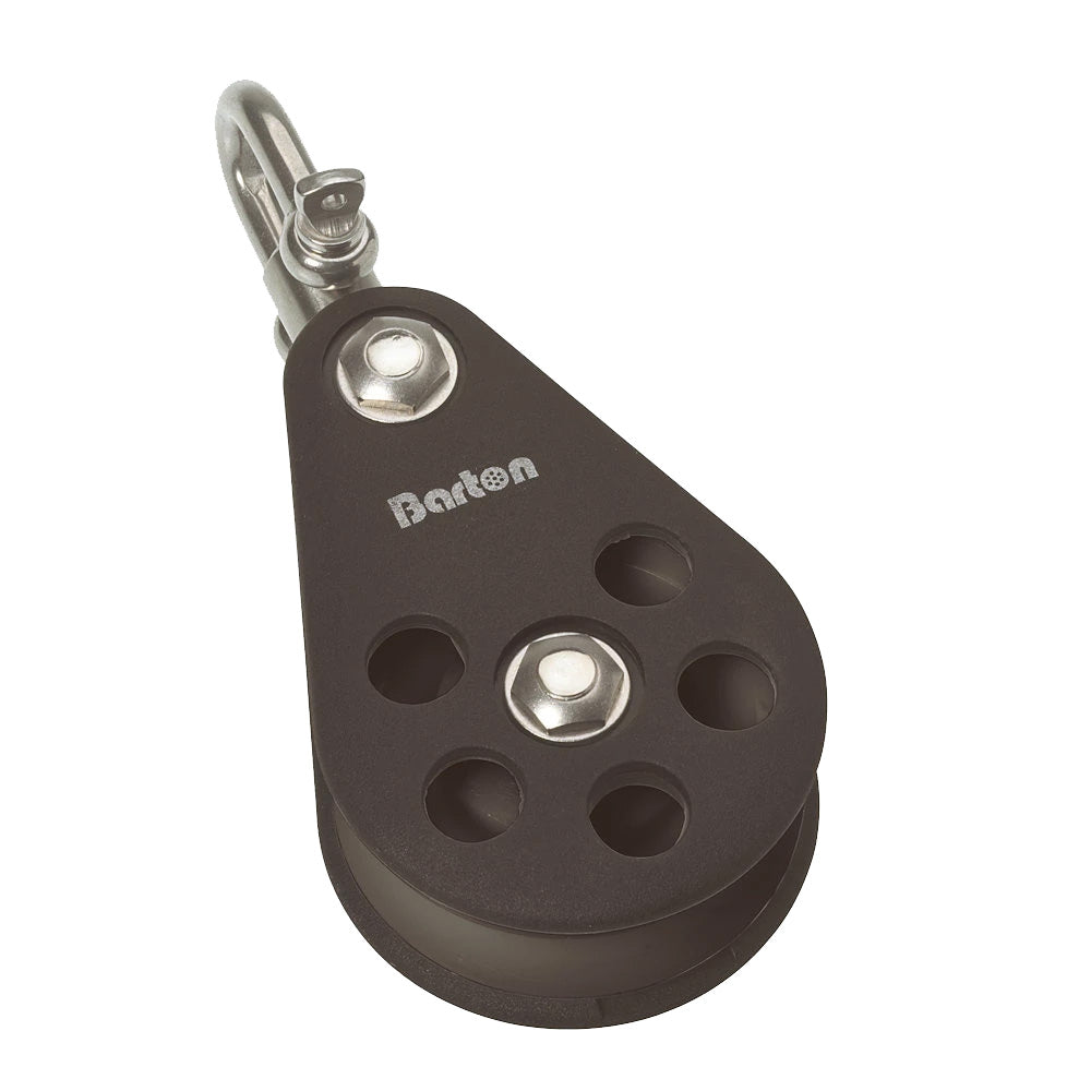 Barton Plain Bearing Pulley Block Single Swivel  Size 6 64mm N06130