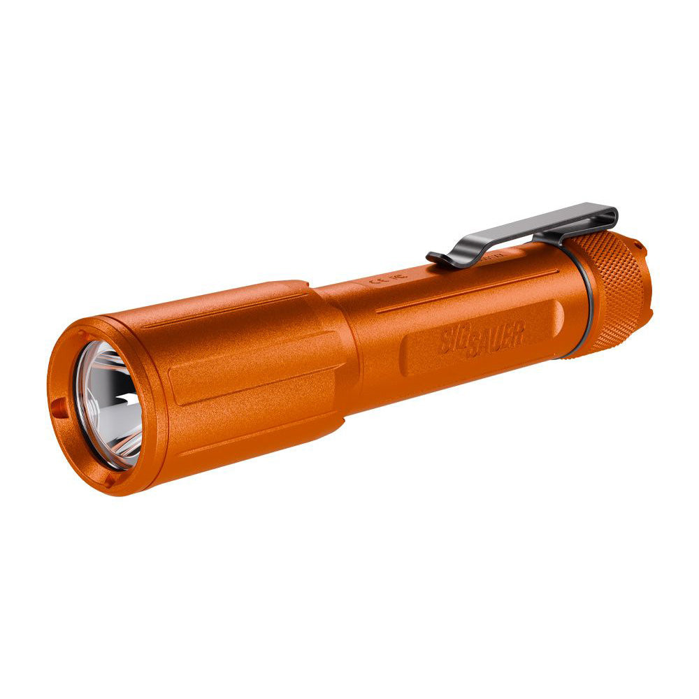 SIG SAUER FOXTROTEDC Marine Flashlight  Orange SOFEF001OR