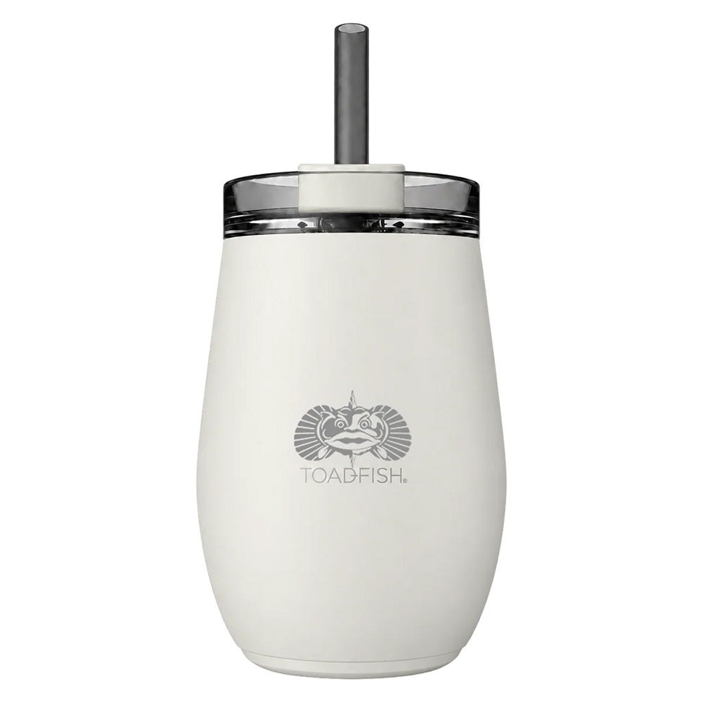 Toadfish SmartGrip 10oz Tumbler  White 1410