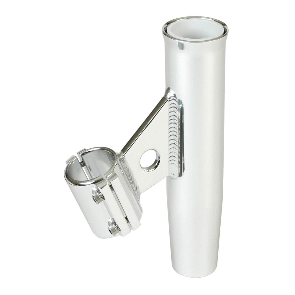 Lees ClampOn Rod Holder  Silver Aluminum  Vertical Mount  Fits 1315 OD Pipe RA5002SL