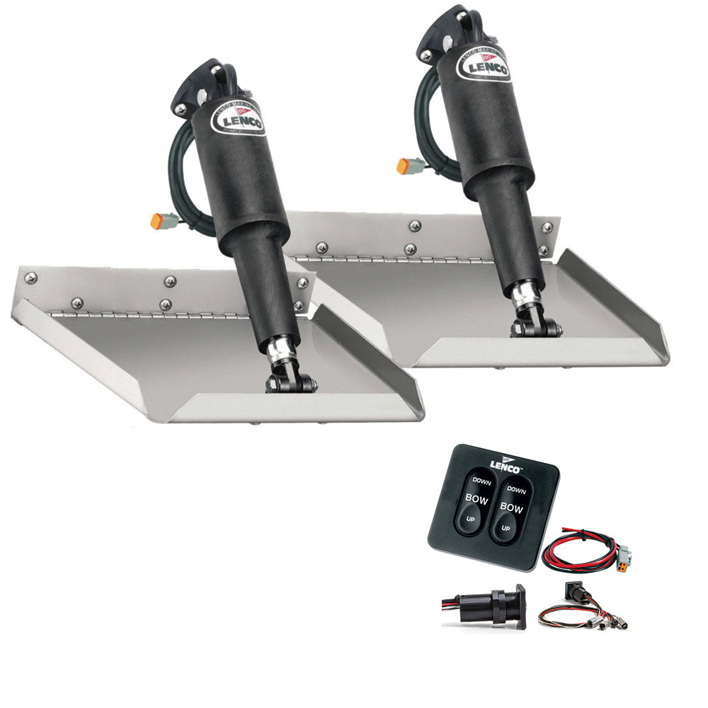 Lenco 9 x 12 Edge Mount Kit wStandard Tactile Switch Kit TT9X12E