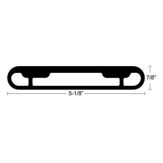 TACO TTop Extrusion Plate PreDrilled for Grand Slams  20  Pair GSE1939BSA20