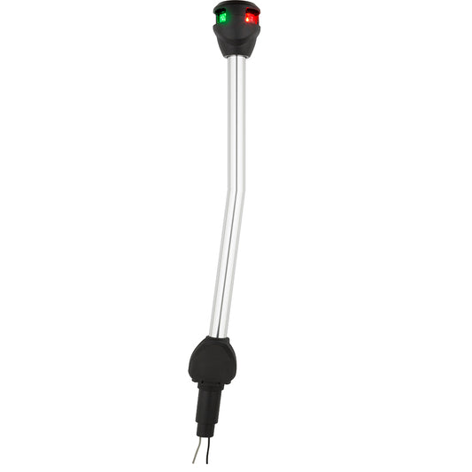 Attwood LightArmor BiColor Navigation Pole Light  Angled  14 NV6LC114A7