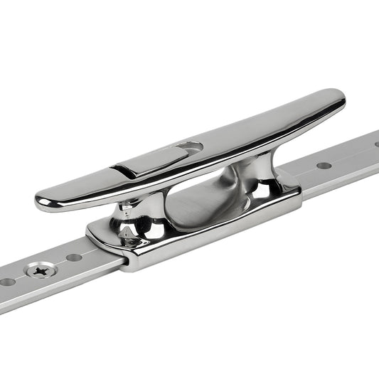 Schaefer MidRail ChockCleat Stainless Steel  114 7075