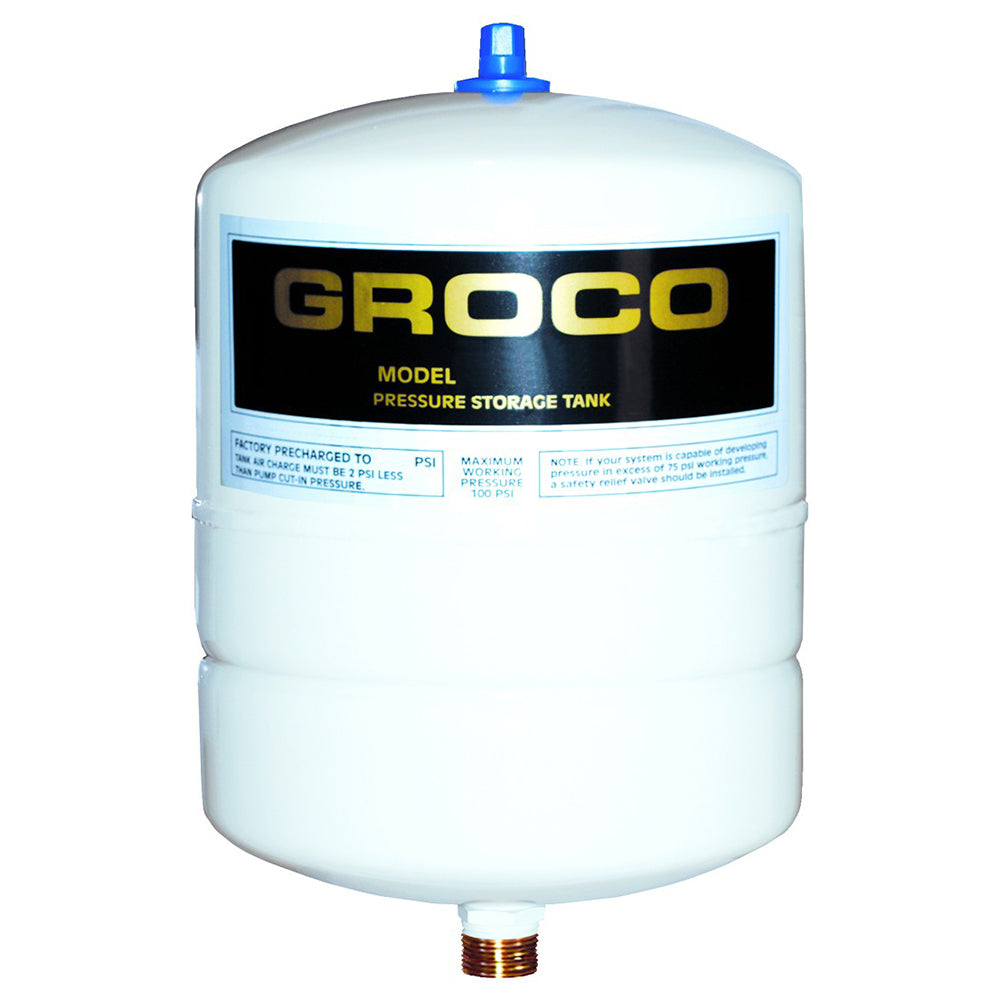 GROCO Pressure Storage Tank  05 Gallon Drawdown PST1