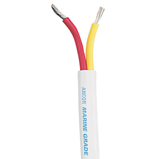 Ancor Safety Duplex Cable  122 AWG  RedYellow  Flat  25 124302