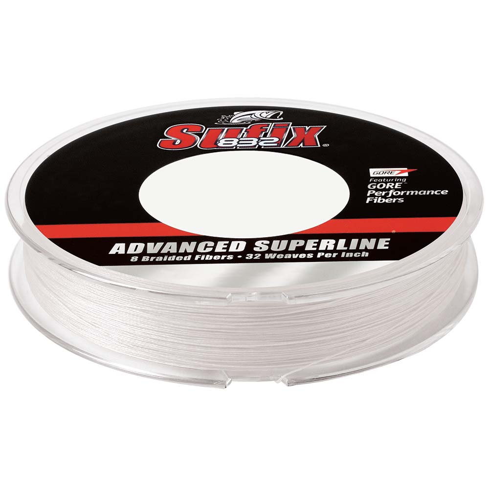 Sufix 832 Advanced Superline Braid  20lb  Ghost  300 yds 660120GH