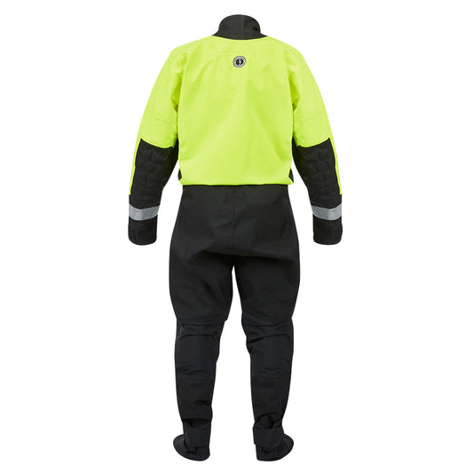 Mustang MSD576 Water Rescue Dry Suit Fluorescent Yellow GreenBlack XXL MSD57602251XXL101