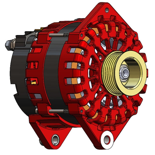 Balmar Alternator 250 AMP 12V 315 Dual Foot Saddle K6 Pulley XTCR250K6