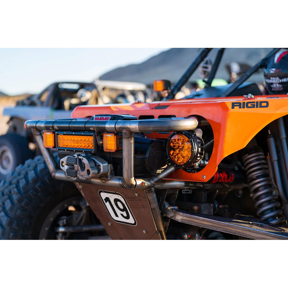 RIGID Industries 360 Series 6 Spot wAmber Pro Lens  Pair 36210