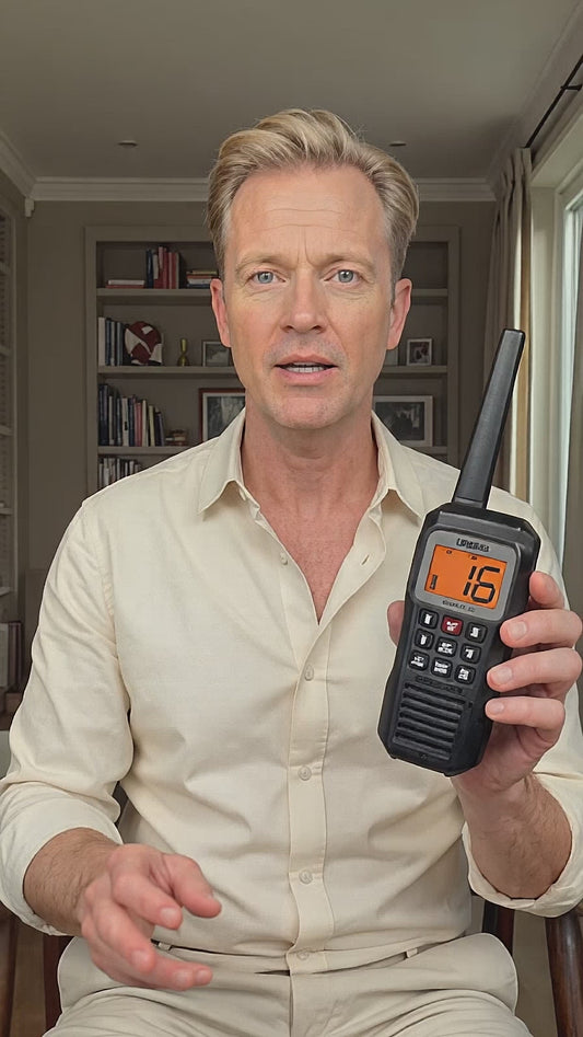Uniden Atlantis 155 Handheld Two-Way VHF Floating Marine Radio [ATLANTIS 155]